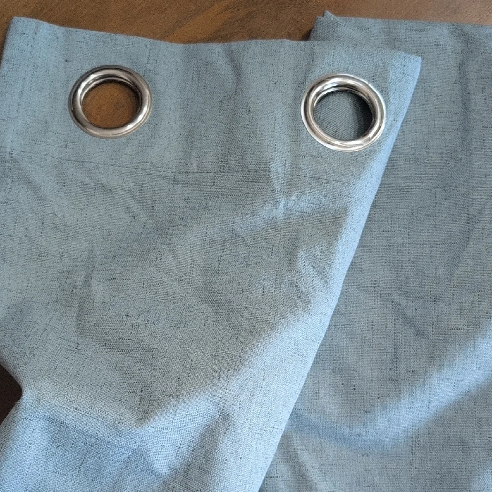 Elegant Blue Curtains